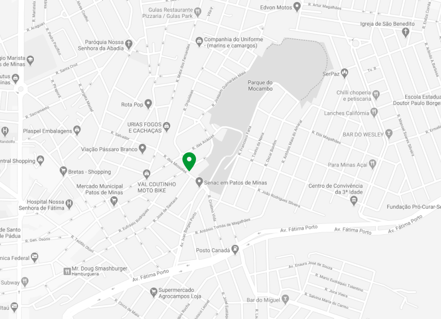 Link para o mapa do endereço da JT Transportes